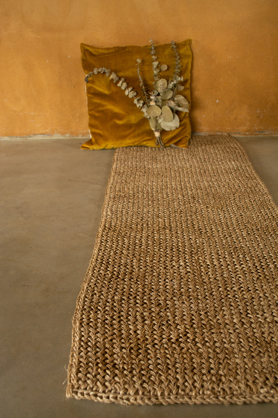 natural fibre rug made in Colombia